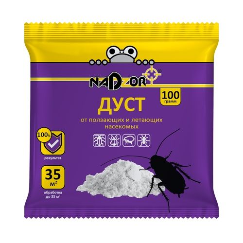 Dust from crawling insects 100g. NADZOR 113 842